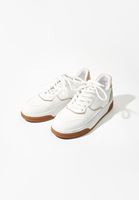 Bayan Beyaz Kontrast Detaylı Sneaker