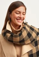 Bayan Çok Renkli Ekoseli Kalın Şal