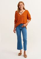 Bayan Mavi Ultra High-Rise Flare Denim Pantolon