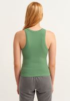Bayan Yeşil Halter-Neck Tank Top