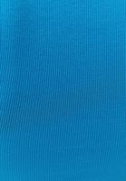 Halter Yaka Atlet ve Wide-Leg Denim Pantolon Kombini