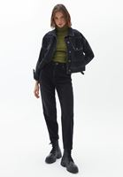 Bayan Yeşil Uzun Kollu Roll Neck