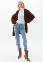 Bayan Beyaz Uzun Kollu Roll Neck