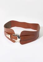 Bayan Kahverengi Toka Detaylı Kemer