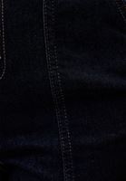 Bayan Mavi Yüksek Bel Baggy-Fit Denim Pantolon