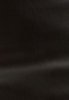 Bayan Siyah Vegan Deri Mini Etek