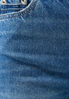 Bayan Mavi Baggy-Fit Denim Pantolon