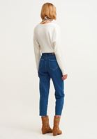 Bayan Mavi Ultra Yüksek Bel Mom Jean Pantolon