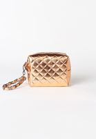 Bayan Pembe Dokulu Makyaj Çantası