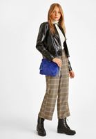 Bayan Mavi Peluş Detaylı Çanta