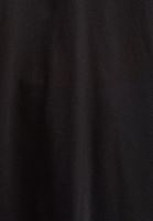 Bayan Siyah V-Neck Oversize T-Shirt ( MODAL )