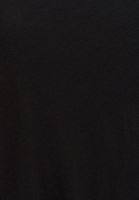 Bayan Siyah Sıfır Yaka Yumuşak Tuşeli Atlet ( MODAL )