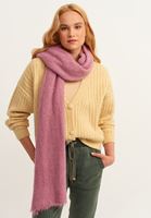 Bayan Çok Renkli Yumuşak Dokulu Uzun Şal