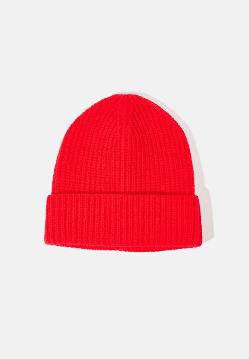 Kırmızı Dokuma Bere