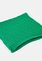 Bayan Yeşil Kalın Atkı