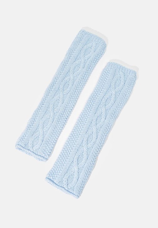 Çok Renkli Kalın Örgü Eldiven