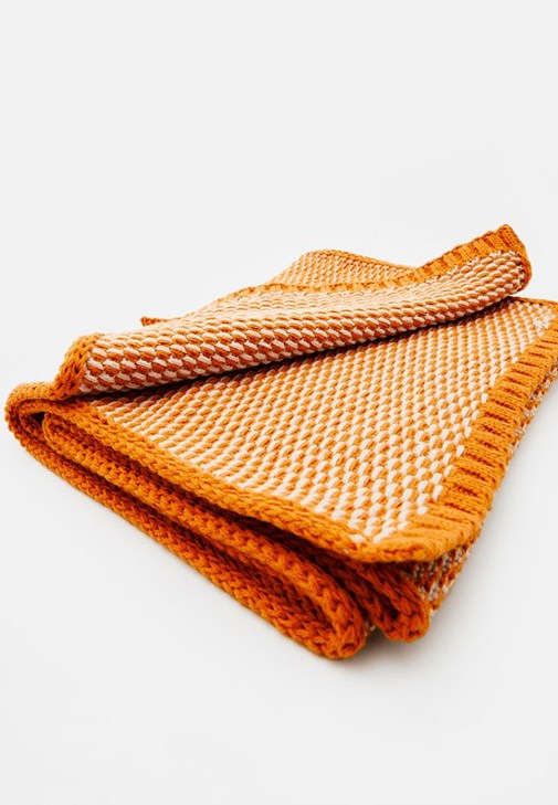 Turuncu Kalın Atkı