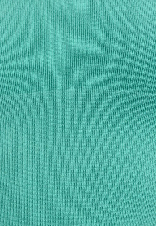 Dikişsiz Crop Top ve Pileli Mini Şort Kombini