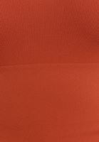 Dikişsiz Crop Top ve Carrot-Fit Pantolon Kombini