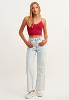 Crop Top ve Crop Straight Pantolon Kombini