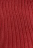 Bayan Bordo High-Neck Dikişsiz Tank Top