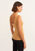 Kare Yaka Atlet ve Skinny Pantolon Kombini