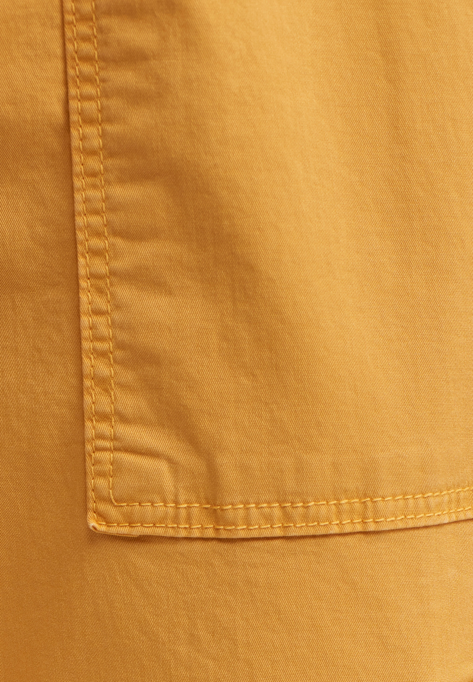 Sarı Pamuklu Kargo Jogger Pantolon