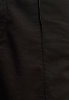 Bayan Siyah Bel Detaylı Pamuklu Şort