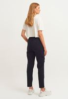 Bayan Siyah Casual Kargo Pantolon