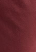 Bayan Bordo Carrot-Fit Kemerli Pantolon