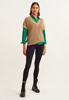 Bayan Kum Beji V Yaka Triko Süveter