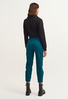 Bayan Mavi High-Rise Carrot Fit Pantolon