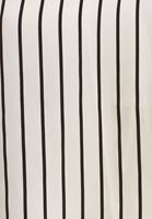 Bayan Çok Renkli Çizgili V Yaka Bluz