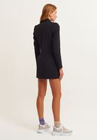 Bayan Siyah Blazer Elbise Ceket