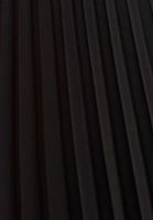 Bayan Siyah Pileli Midi Etek