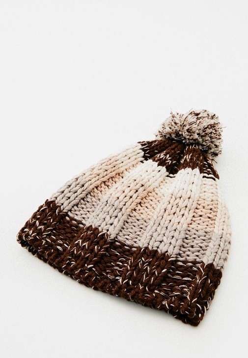 Kahverengi Ponponlu Bere