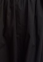 Bayan Siyah Kemer Detaylı Asimetrik Midi Etek