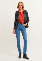 Oversize Poplin Gömlek ve Denim Pantolon Kombini