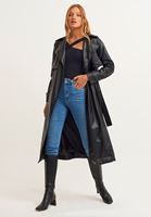 Bayan Siyah Asimetrik Askılı Body