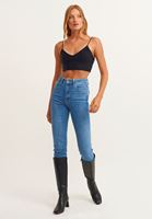 Bayan Siyah İnce Askılı Bralet