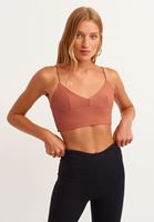 Bayan Turuncu İnce Askılı Bralet