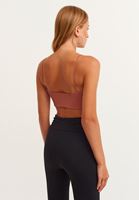 Bayan Turuncu İnce Askılı Bralet