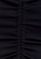 Bayan Siyah Cut-Out Detaylı Mini Elbise