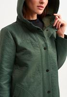 Bayan Yeşil Waterproof Midi Yağmurluk