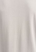 Bayan Gri  V Yaka Oversize Triko