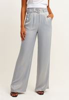 Polo Yaka Triko Süveter ve Pantolon Kombini