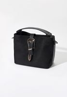 Bayan Siyah Toka Detaylı Çanta