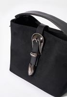 Bayan Siyah Toka Detaylı Çanta