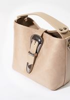 Bayan Krem Toka Detaylı Çanta