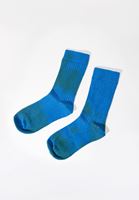 Bayan Lacivert Batik Desenli Çorap